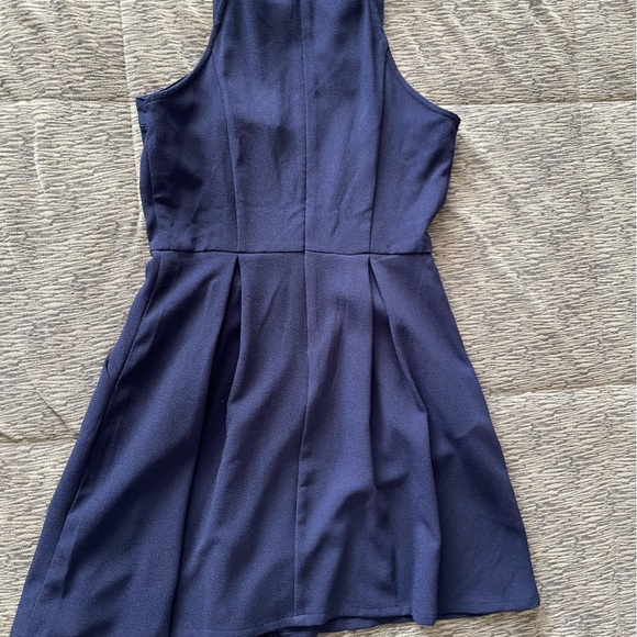 Navy Blue “Speechless” Brand Dress - Juniors Size M. - Picture 2 of 3